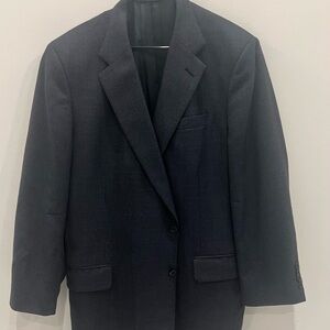 Corporate Image by Tom James Hand Tailored Blazer – Made in USA Navy Micro Check